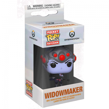 Funko POP Pocket! Vinyl Schlüsselanhänger - Overwatch Widowmaker - 4cm